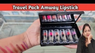 Attitude (Amway) Lipstick Travel Pack Review | Genuine Review | Best Lipsticks For Traveling