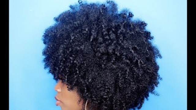 'WASH AND GO ON 4B/4C HAIR USING EDEN BODY WORKS'