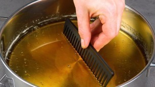'Enchant Your Dinner Guests With Sugar & A Comb'