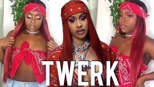'City Girls Twerk Cardi B Makeup Look'