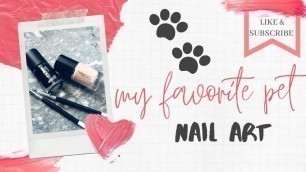'How to paint your nails | DIY | pet nails tutorial 