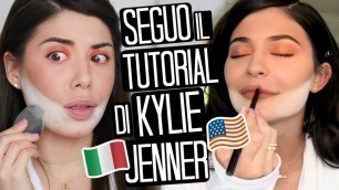 'SEGUO IL TUTORIAL DI KYLIE JENNER USANDO SOLO MAKEUP BRAND ITALIANI 