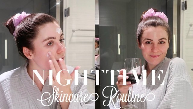 MY NIGHTTIME SKINCARE ROUTINE | How I Cleared My Hormonal Cystic Acne, Clean Skincare Products