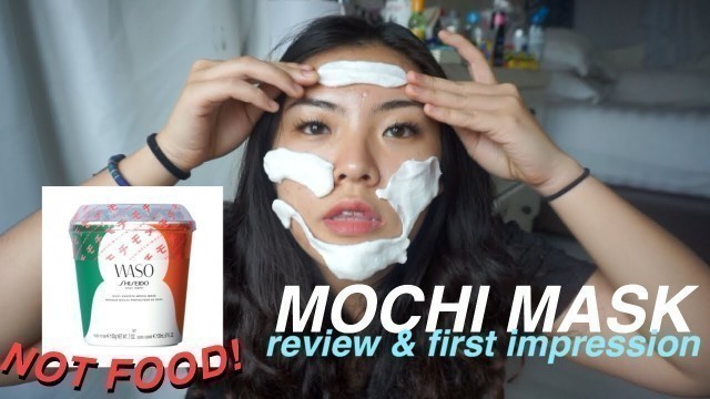 'Shiseido WASO Silky Smooth Mochi Mask Review'