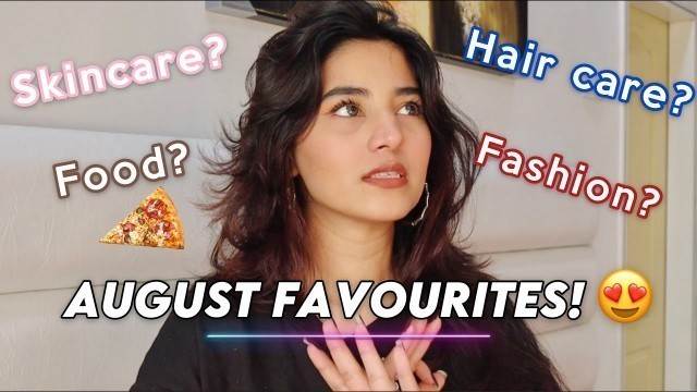 'August Favourites | Online Shopping | Haircare, Food & More | TheSassThing'