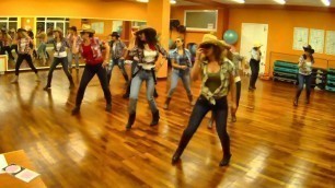 'BOOT SCOOTIN BOOGIE BROOKS & DUNN LINE DANCE DANA'