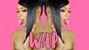 '#CardiB #MeganTheeStallion #Wap (CARDI B\'S WAP MAKEUP RECREATION)'