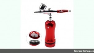 ☑Wireless Rechargeable Portable Makeup Airbrush Kit With Mini Air Compr