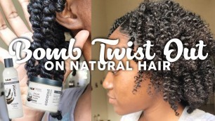 'Bomb Twist Out on Natural Hair | Eden Bodyworks'