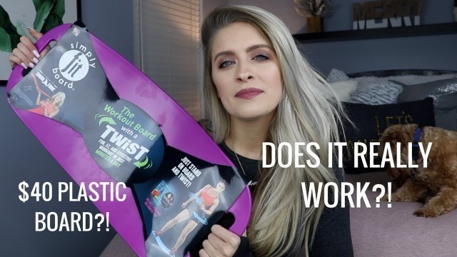 'Testing AS SEEN ON TV Twisting Fitness Board?!'