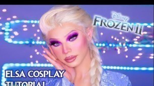 'Disney’s Frozen 2 Elsa Makeup Costume Transformation Tutorial'