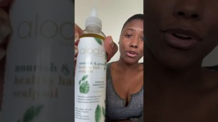 Alodia nourish and grow scalp oil
