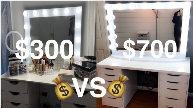 'DIY cheap Ikea and Impressions vanity dupe (save over $300) | NAHARASWORLD'