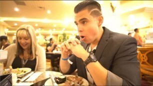 'THE MGM CASINO GRAND BUFFET IN LAS VEGAS!  vlog'