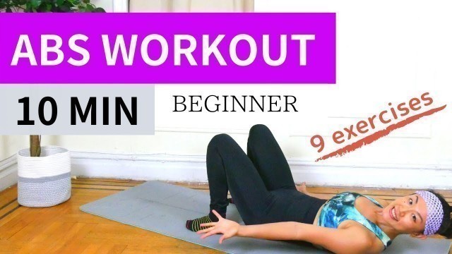 10 Min BEGINNER ABS WORKOUT at Home | No Equipment | No Repeat | Meg Aerial Fit