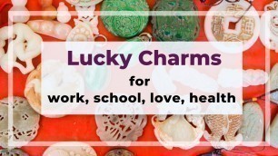 Feng Shui lucky charm and amulet for career, school, love, and health