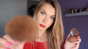 'ASMR Older Sister Does Your Prom Makeup Role Play'