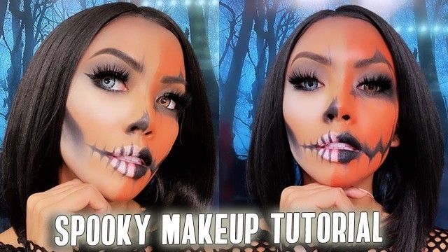 'Spooky Halloween Jack-O\'-Skeleton Makeup Tutorial | Liane V'