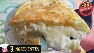 'Cena lista con solo 3 ingredientes, sin horno, sin gluten, sin harina, fácil, rápido y muy económico'