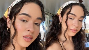 MY SPRING MODEL MAKEUP for acne prone + textured skin