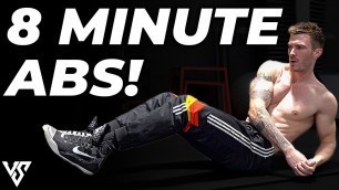 8 Minute Six Pack Abs Workout to Get Ripped (FOLLOW ALONG!)