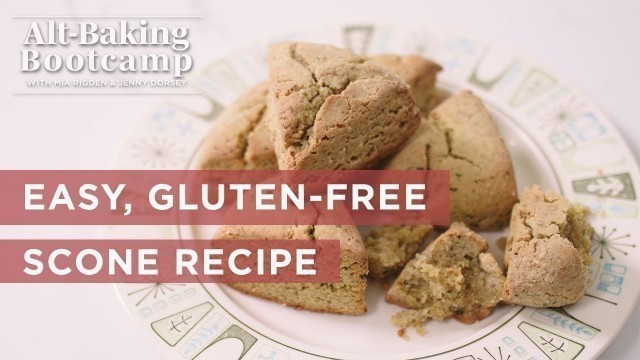 'How To Make Gluten-Free Scones | Alt-Baking Bootcamp | Well+Good'