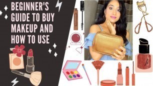 'beginners makeup starter kit with step by step makeup tutorial  | Affordable  makeup products'