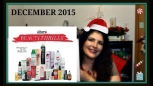 Allure Beauty Thrills December 2015