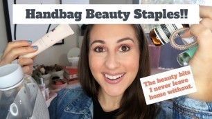 Handbag Beauty Staples!! Josh Rosebrook - Aesop - SKINCARE BEAUTY ESSENTIALS