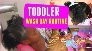 TODDLER WASH DAY ROUTINE 