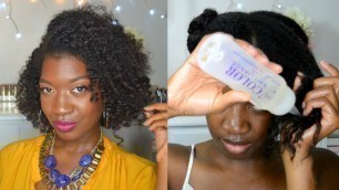 DIY HOT OIL TREATMENT FOR DRY AND FRIZZY NATURAL HAIR | MOISTURIZE DRY NATURAL HAIR | HOT HEAD