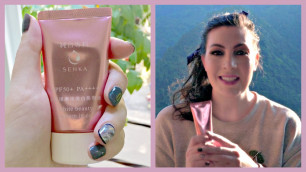 'Shiseido Senka White Beauty Serum in CC SPF 50+ PA++++ Sunscreen Review'