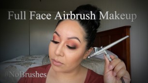 Full Face Airbrush Makeup (No Edit)