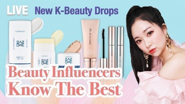 '[Shopping in Korea] K-Beauty Made by Influencers in Korea | Amazon Live | Jina Kim'
