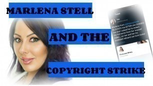 'Marlena Stell of Makeup Geek issues a false copyright strike'