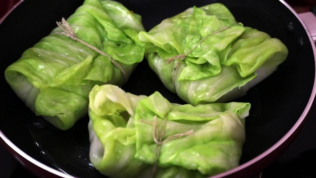 'ZERO OIL FISH CABBAGE ROLL / STEAMED FISH RECIPE / HEALTHY FISH RECIPE'