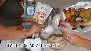 'Two NEW & HEALTHY Breakfast/Lunch Recipes | Gluten & Dairy Free'