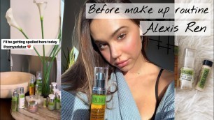 Before make up routine | Sonya Dakar // Alexis Ren (IGTV)
