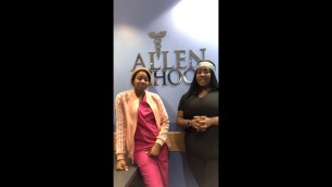 Internship Excitement! Allen School of Health Sciences