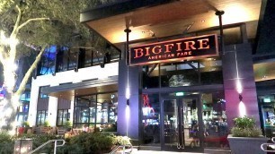 'New Restaurant Opens At Universal Orlando CityWalk! | Bigfire American Fare Food Reviews!'
