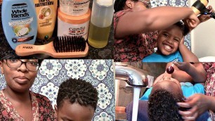 Natural Hair | Toddler (Little Boy) Wash and Style Routine
