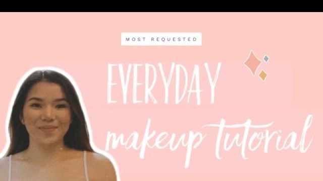 EVERYDAY MAKEUP TUTORIAL | HOW TO COVER ACNE MARKS | CESS BAUTISTA