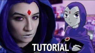 'RAVEN MAKEUP TUTORIAL (Teen Titans)'