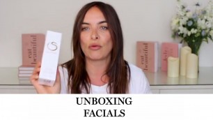 'Facial Skincare unboxing with Su Man & Sarah Chapman // Wendy Rowe'