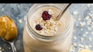 'Healthy Oats Smoothie for Breakfast| Vegan Recipe|Full of Protein|No Sugar|Weight Loss'