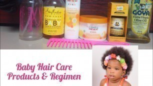 Baby Hair Care Products & Regimen / Routine || SMCHC Episode 26