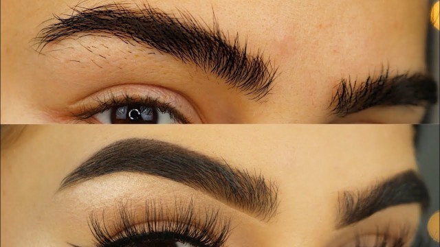 'THICK EYEBROWS Routine I Aylin Melisa'