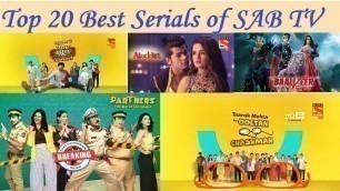 'Top 20 Best Serials of SAB TV | Most Popular Serials'