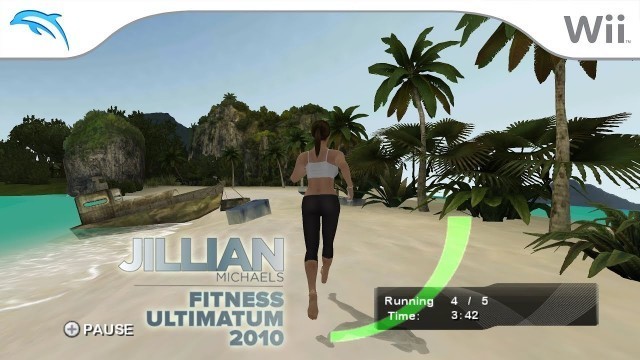 'Jillian Michaels Fitness Ultimatum 2010 | Dolphin Emulator 5.0-11827 [1080p HD] | Nintendo Wii'