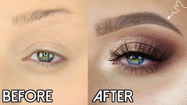 'EASY BROW TUTORIAL | HOW TO FILL IN YOUR EYEBROWS - Only 2 Products!!'